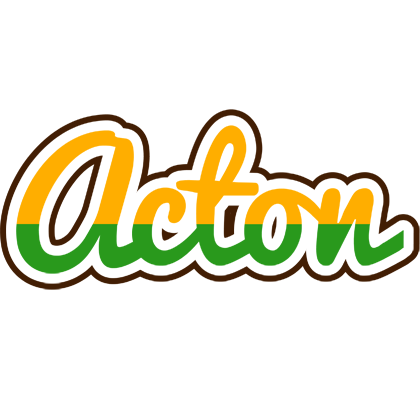 Acton banana logo