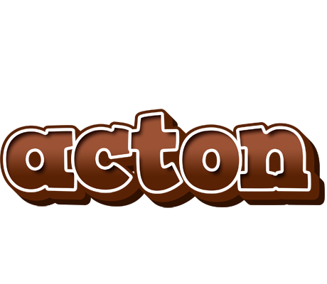 Acton brownie logo