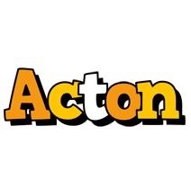 Acton cartoon logo