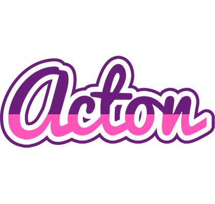 Acton cheerful logo