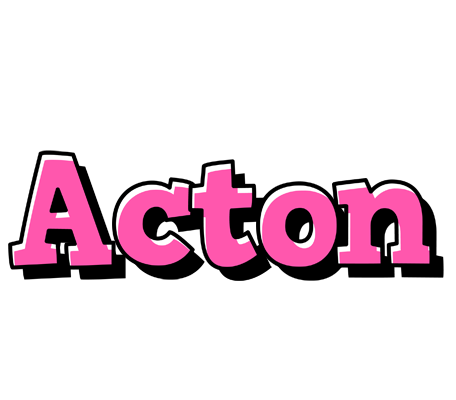 Acton girlish logo