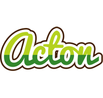 Acton golfing logo