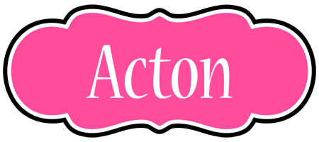 Acton invitation logo