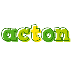 Acton juice logo