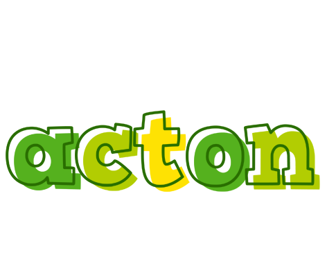 Acton juice logo