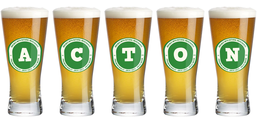 Acton lager logo