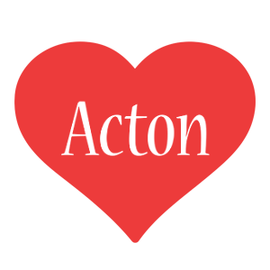 Acton love logo