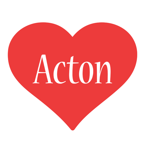Acton love logo