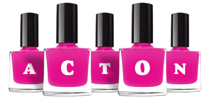 Acton nails logo