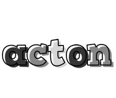 Acton night logo