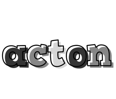 Acton night logo