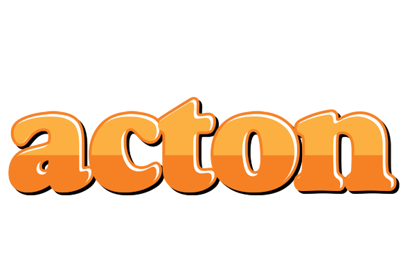 Acton orange logo