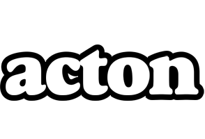 Acton panda logo