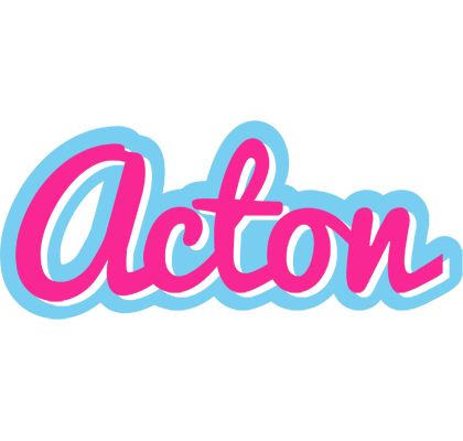 Acton popstar logo