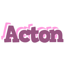 Acton relaxing logo