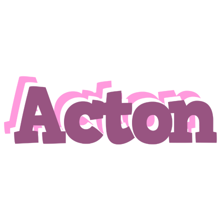 Acton relaxing logo
