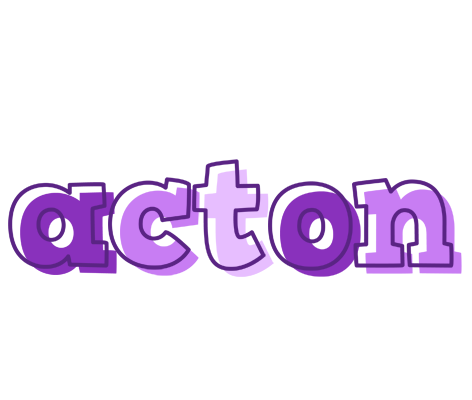 Acton sensual logo