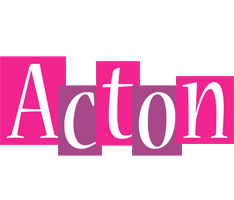 Acton whine logo