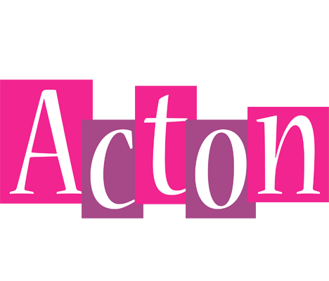 Acton whine logo