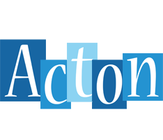 Acton winter logo