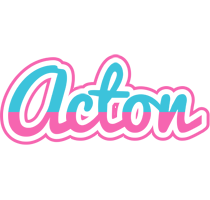 Acton woman logo