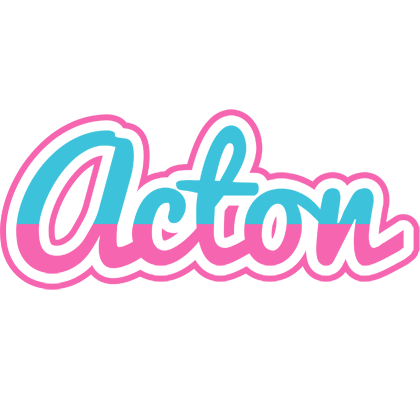 Acton woman logo