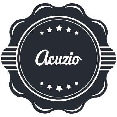 Acuzio badge logo