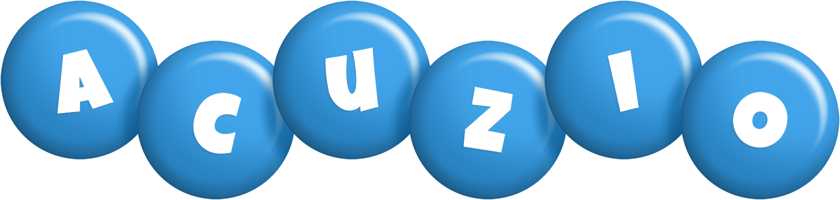 Acuzio candy-blue logo