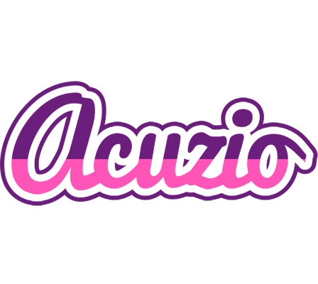 Acuzio cheerful logo
