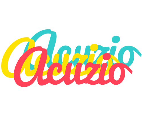 Acuzio disco logo