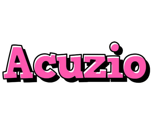 Acuzio girlish logo