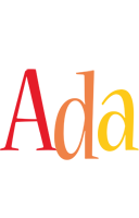 Ada birthday logo