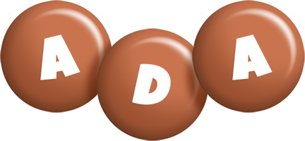 Ada candy-brown logo