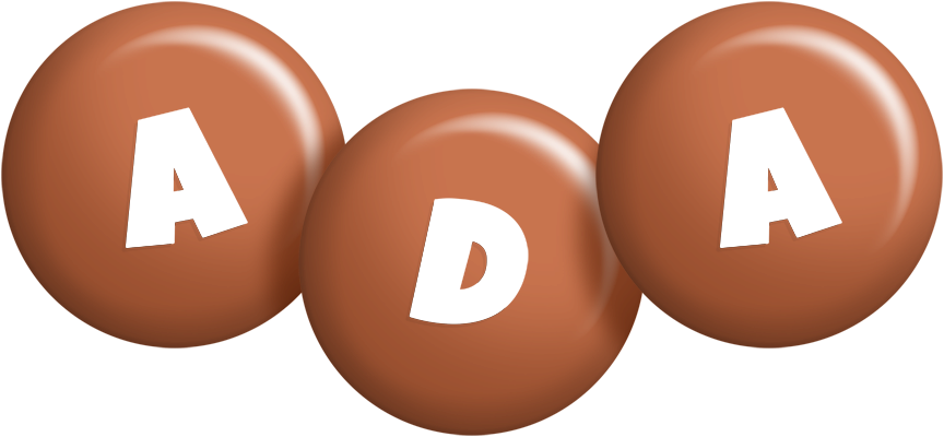 Ada candy-brown logo