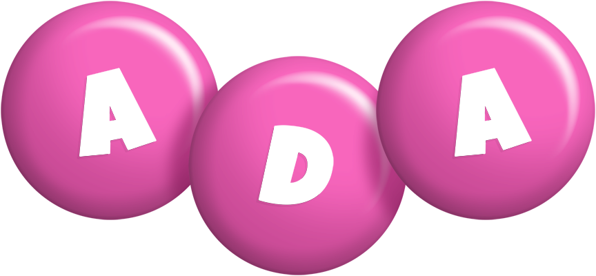 Ada candy-pink logo