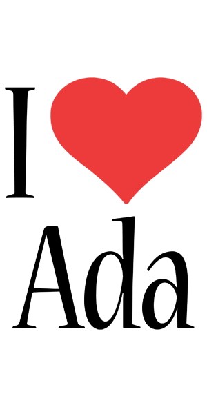 Ada i-love logo