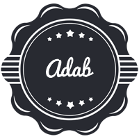 Adab badge logo