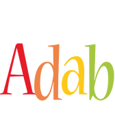 Adab birthday logo