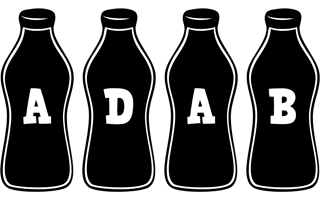 Adab bottle logo