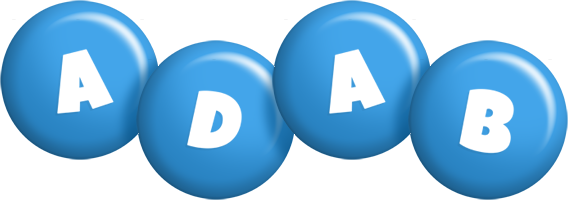 Adab candy-blue logo