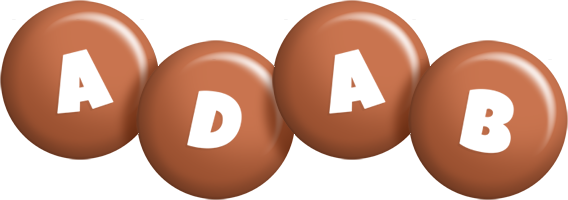 Adab candy-brown logo