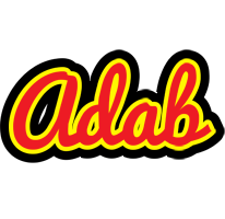 Adab fireman logo