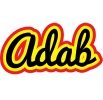 Adab flaming logo