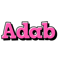 Adab girlish logo