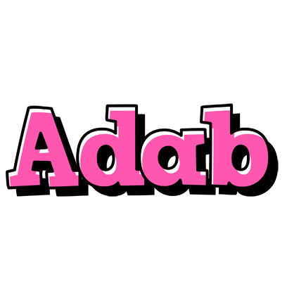 Adab girlish logo