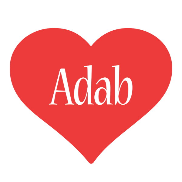 Adab love logo
