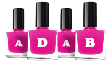 Adab nails logo