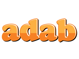 Adab orange logo