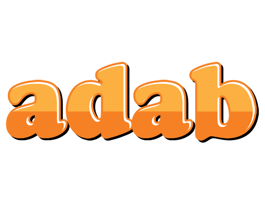 Adab orange logo