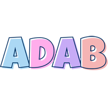 Adab pastel logo